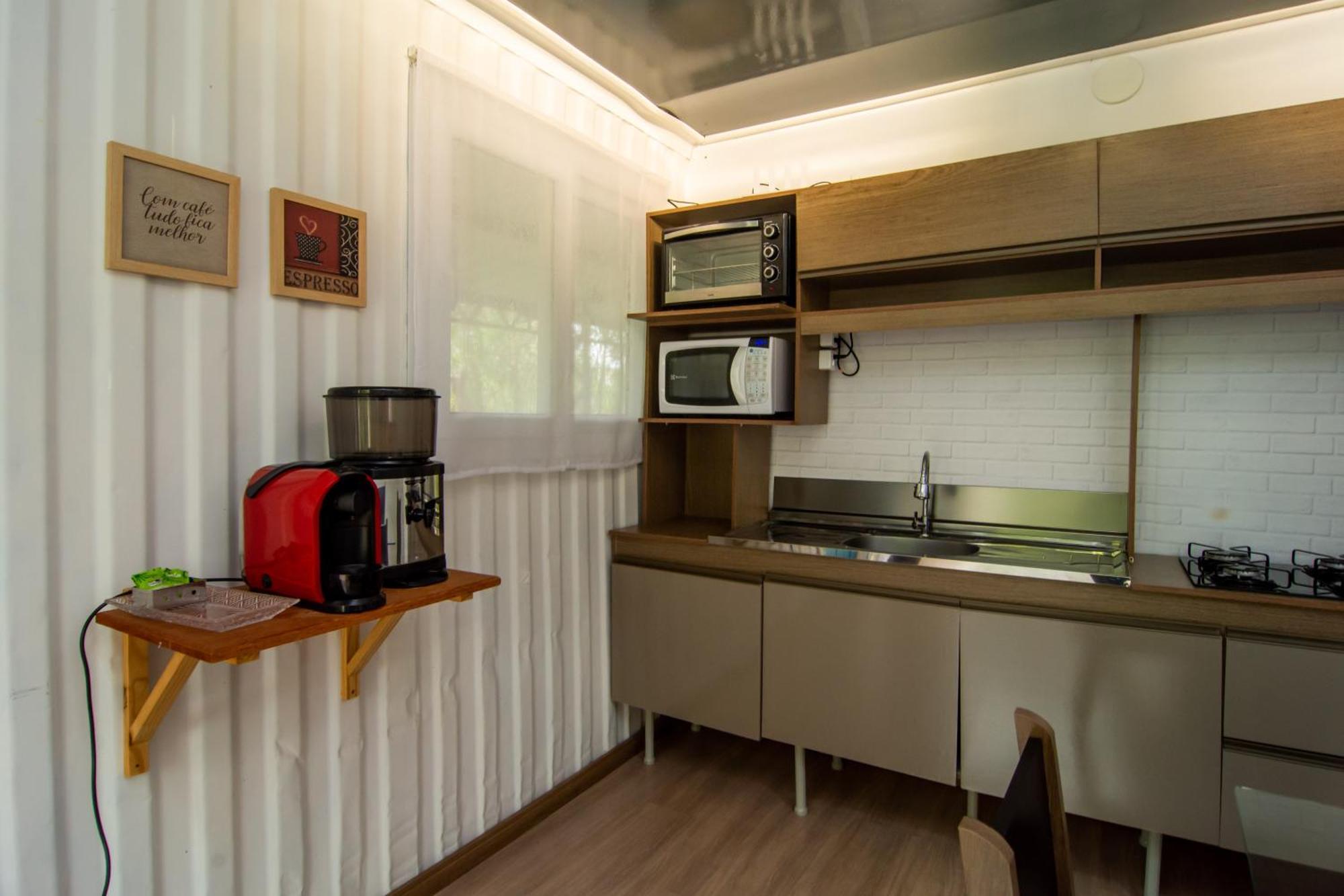 Вилла Casa Container Magica No Campeche Sul92 Флорианополис Экстерьер фото
