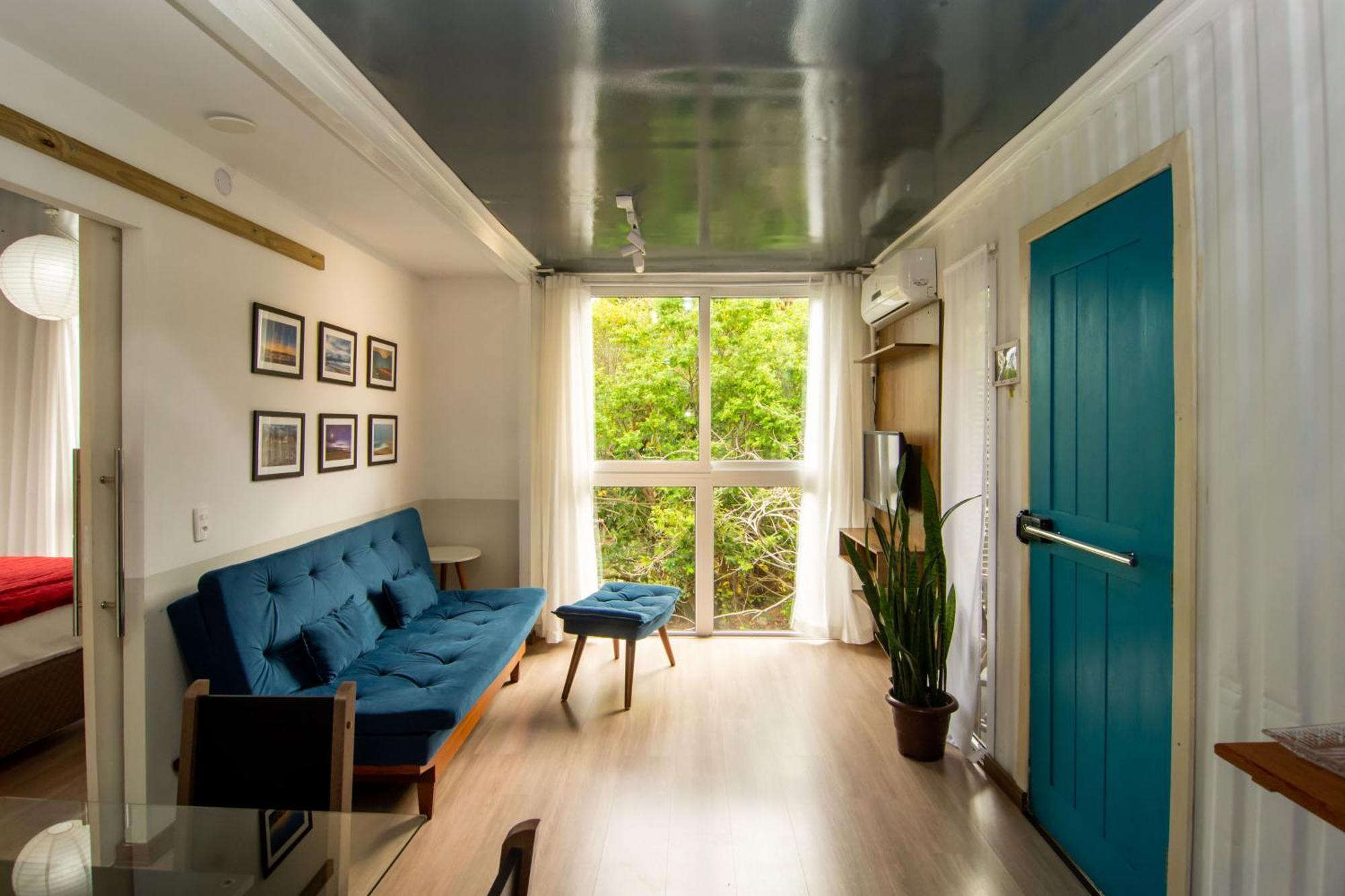 Вилла Casa Container Magica No Campeche Sul92 Флорианополис Экстерьер фото